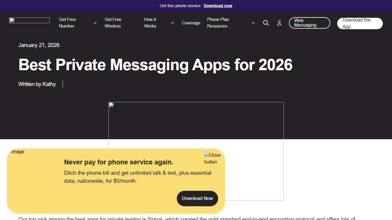 Best Private Messaging Apps for 2026 - TextNow